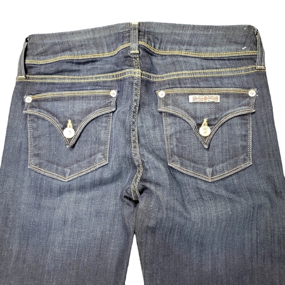 Hudson Ginny Crop Straight With Cuff Jeans Women's.  Size 27. Pre-owned. - Picture 8 of 11
